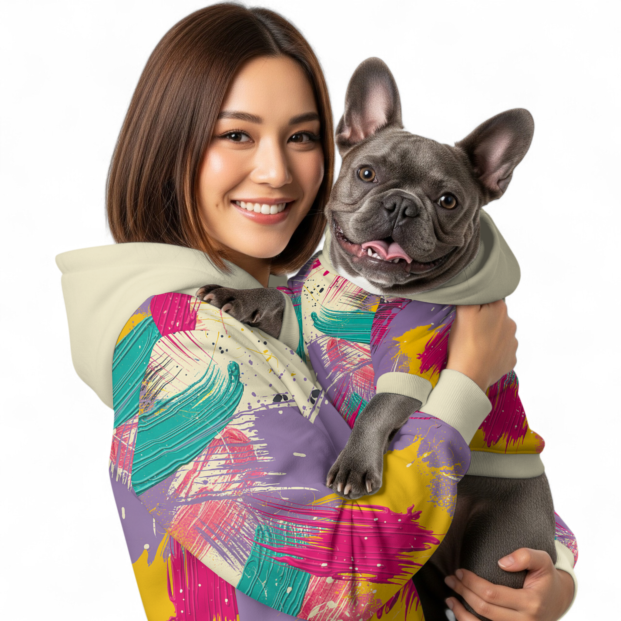 Dingo French Bulldog Pet Parent Pullover for Bulldog Owners-fadou
