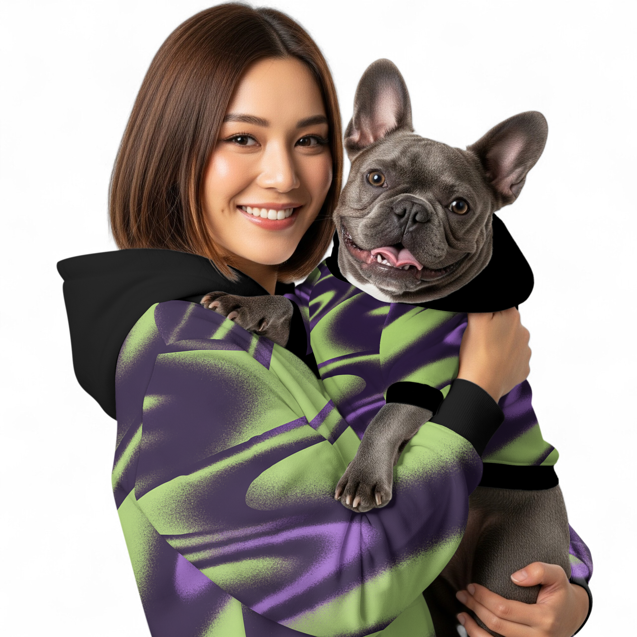 Bowen French Bulldog Cotton Sweatshirt for Dog Moms & Dads-fadou