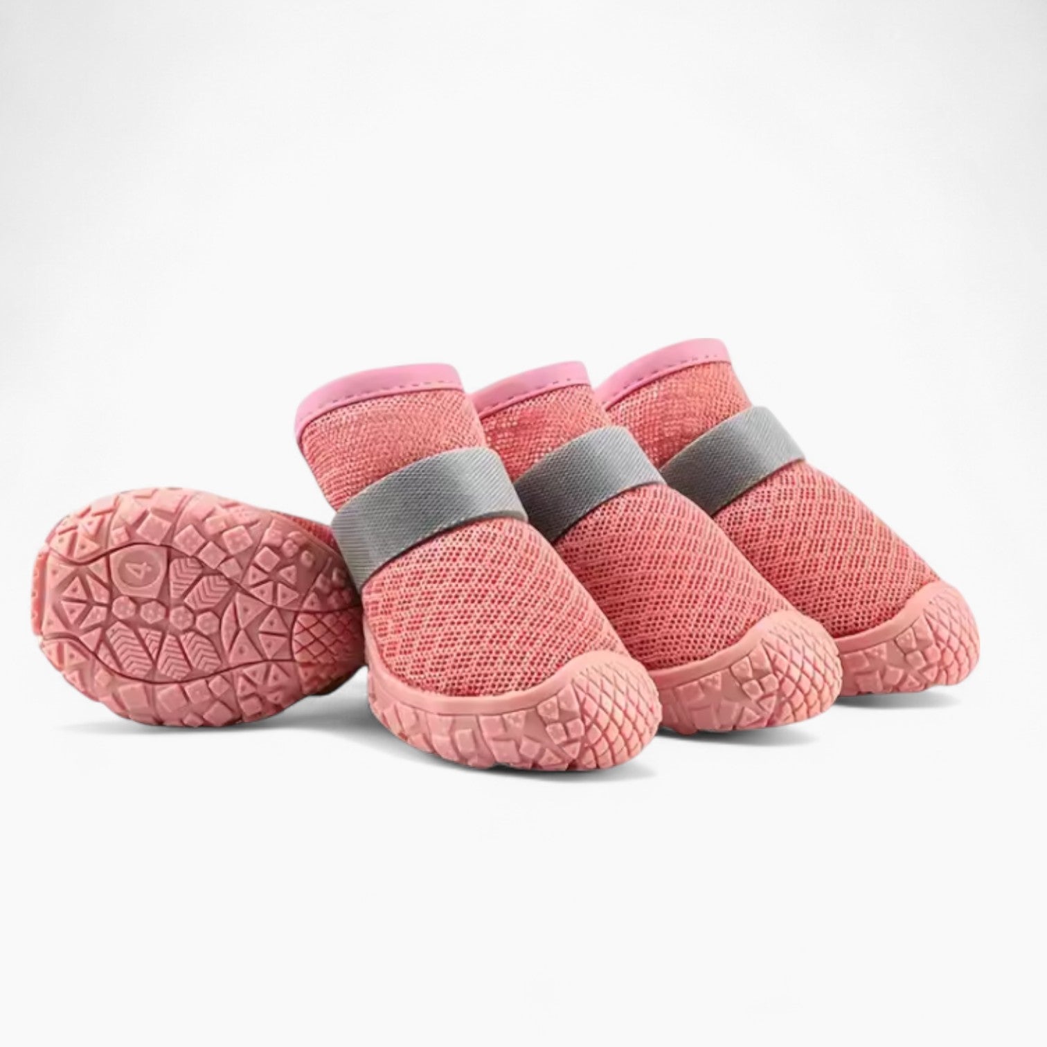 Flexpaw Breathable Ankle Booties for Frenchie Enthusiasts-fadou