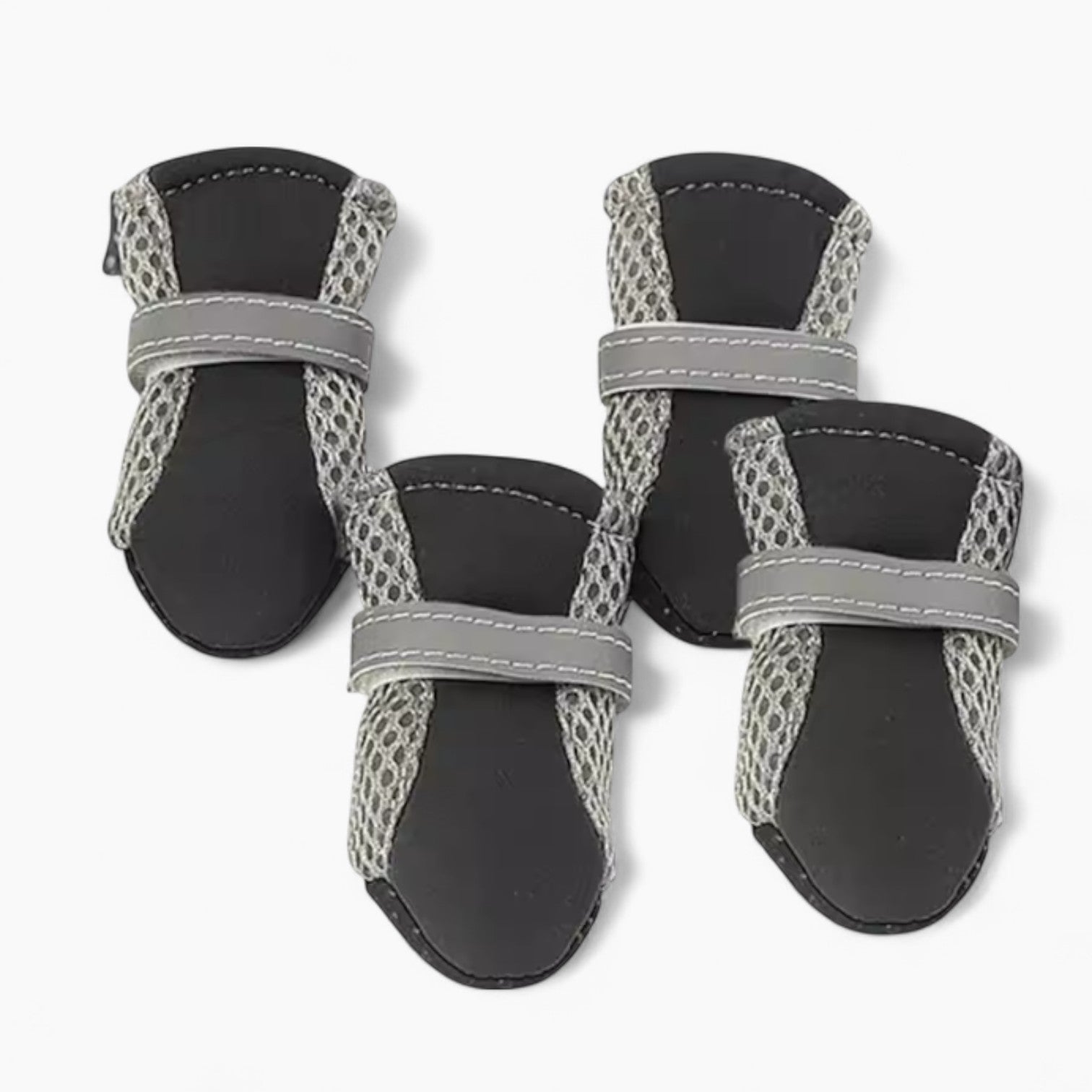 French Bulldog Breathable Leather Boots for Dog Park Days-fadou
