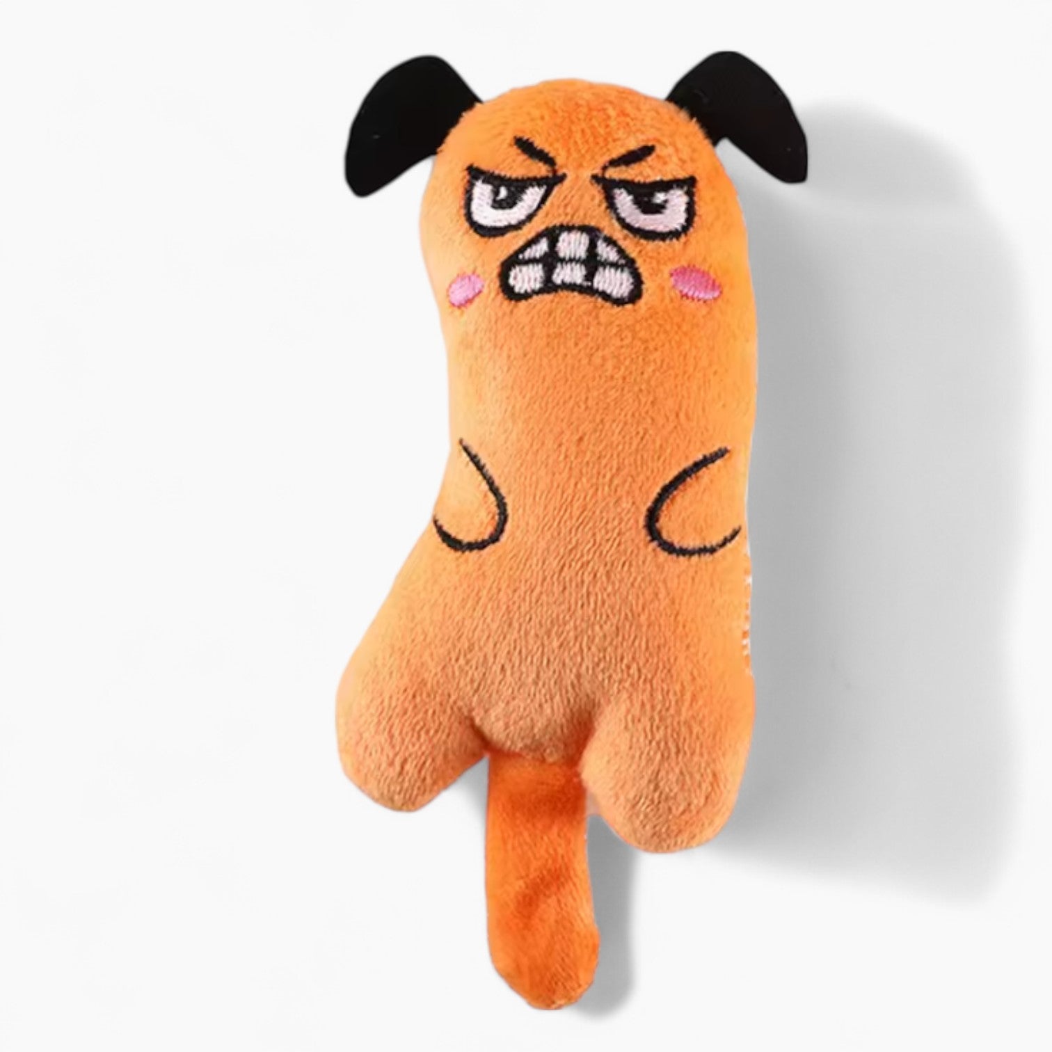 French Bulldog Dental Plush Play Toy for Brachycephalic Dogs-fadou