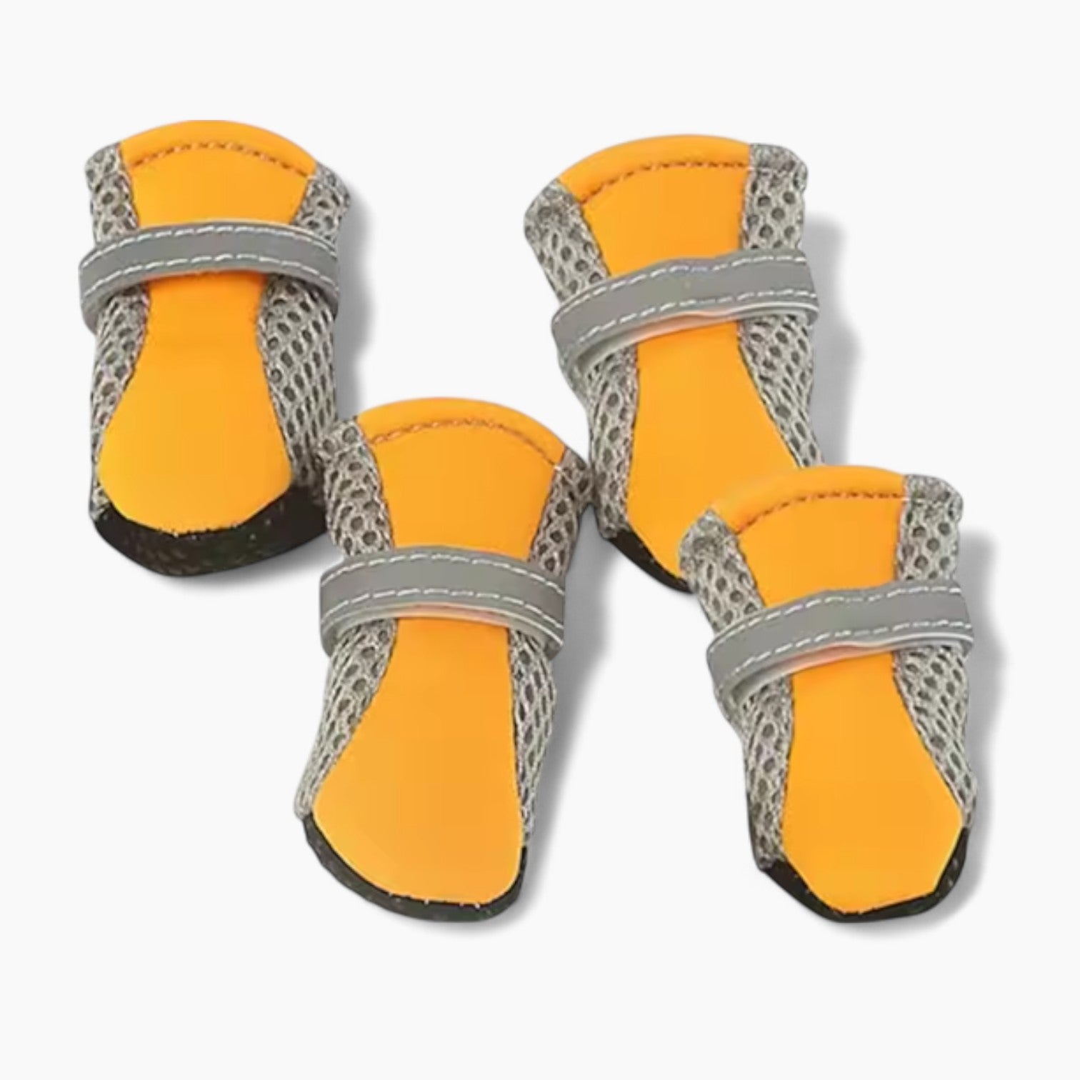 French Bulldog Breathable Leather Boots for Dog Park Days-fadou
