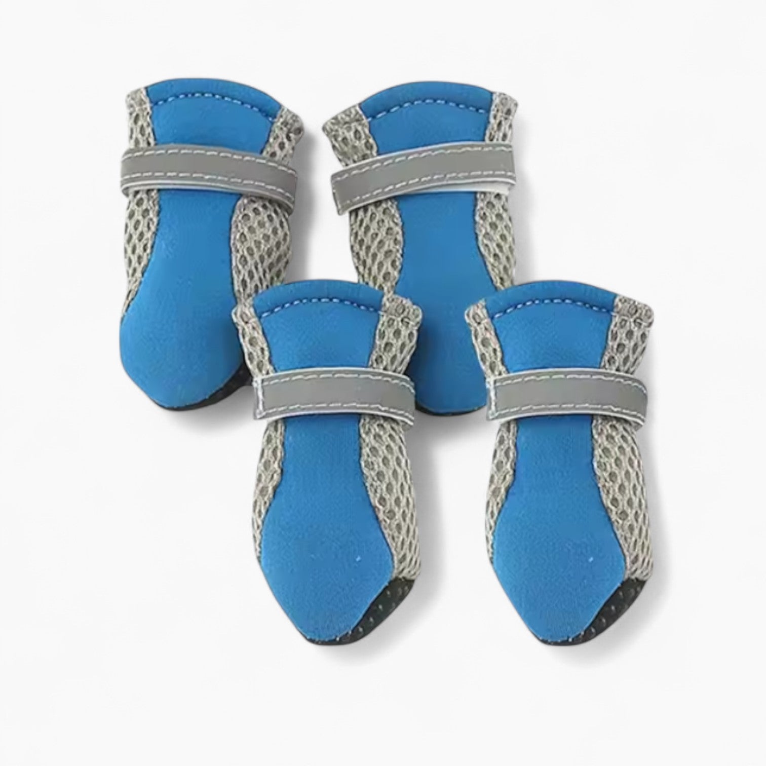 French Bulldog Breathable Leather Boots for Dog Park Days-fadou