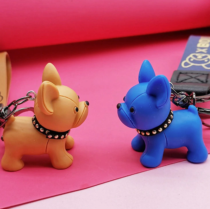 Frenchie Keychain : Limited Edition for Dog Moms & Dads-fadou