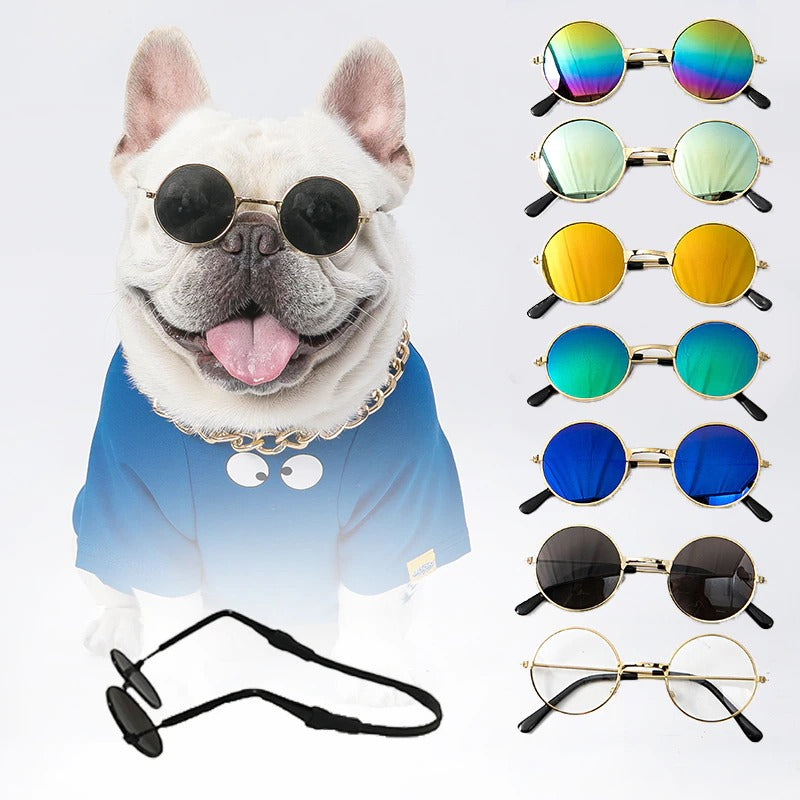 Sunglasses French Bulldog Dog Item for Short-Nosed Dogs-fadou