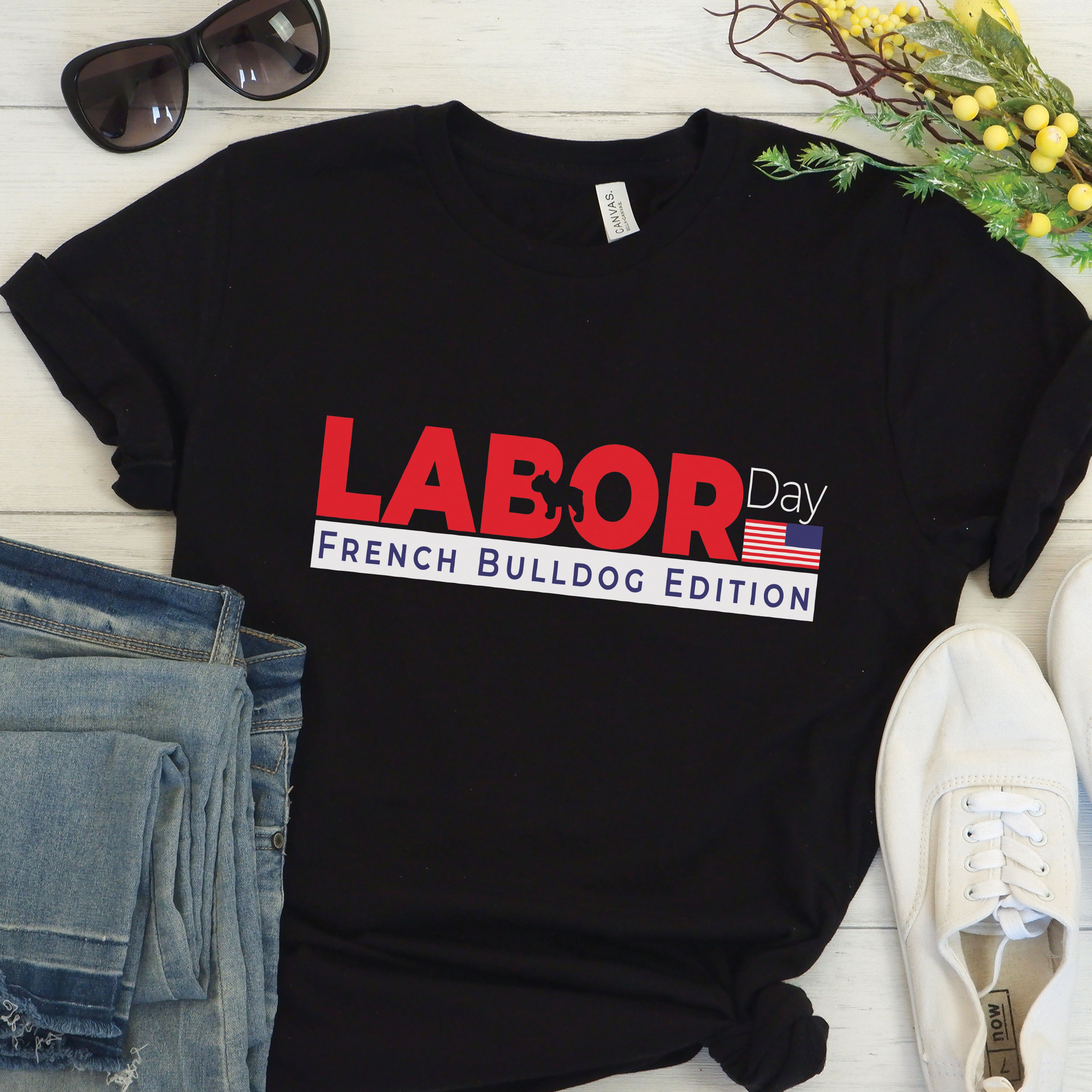 Labor French Bulldog Unisex Shirt for Frenchie Enthusiasts-fadou
