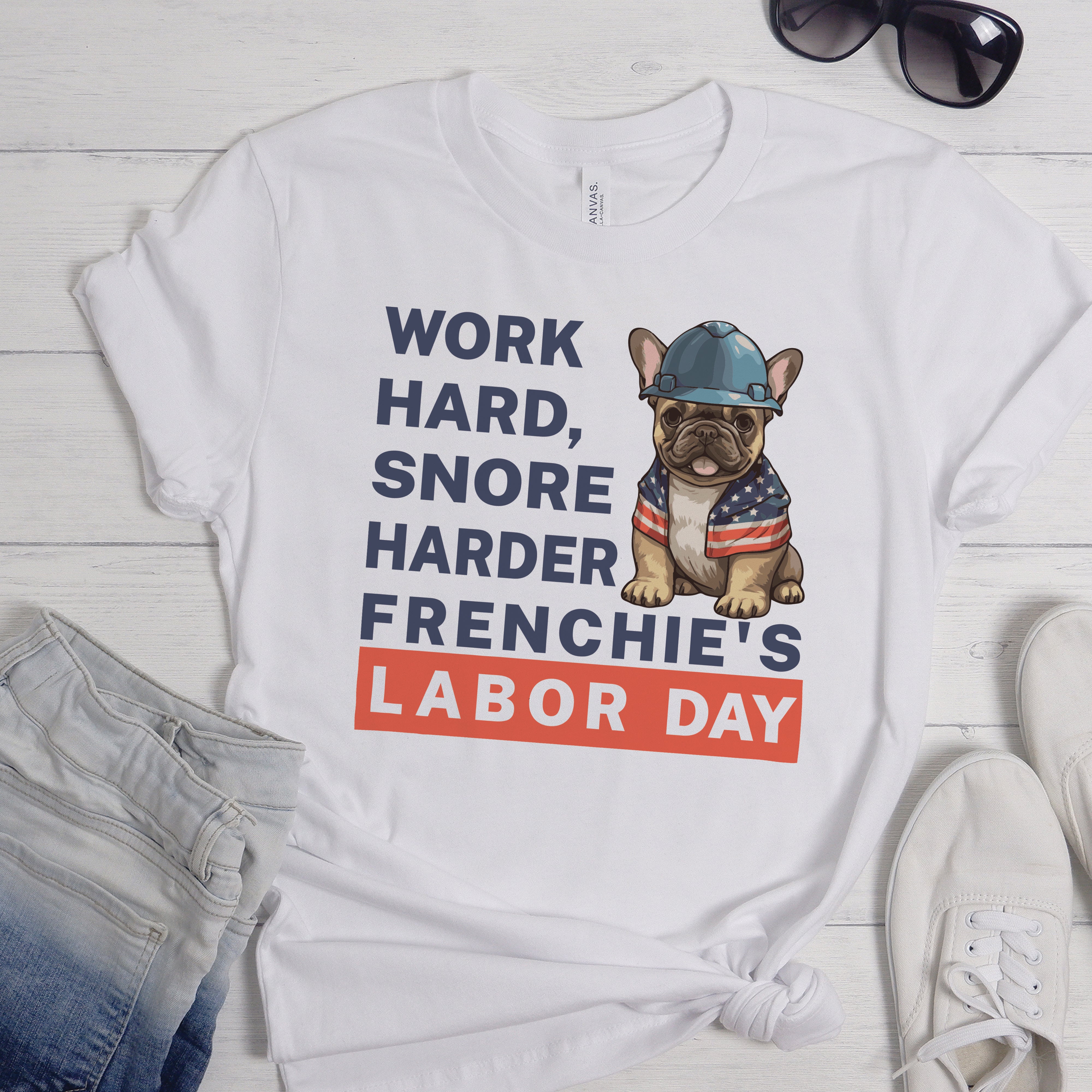 Chic Labor Day Tee - Unisex T-Shirt for Dog Moms & Dads-fadou