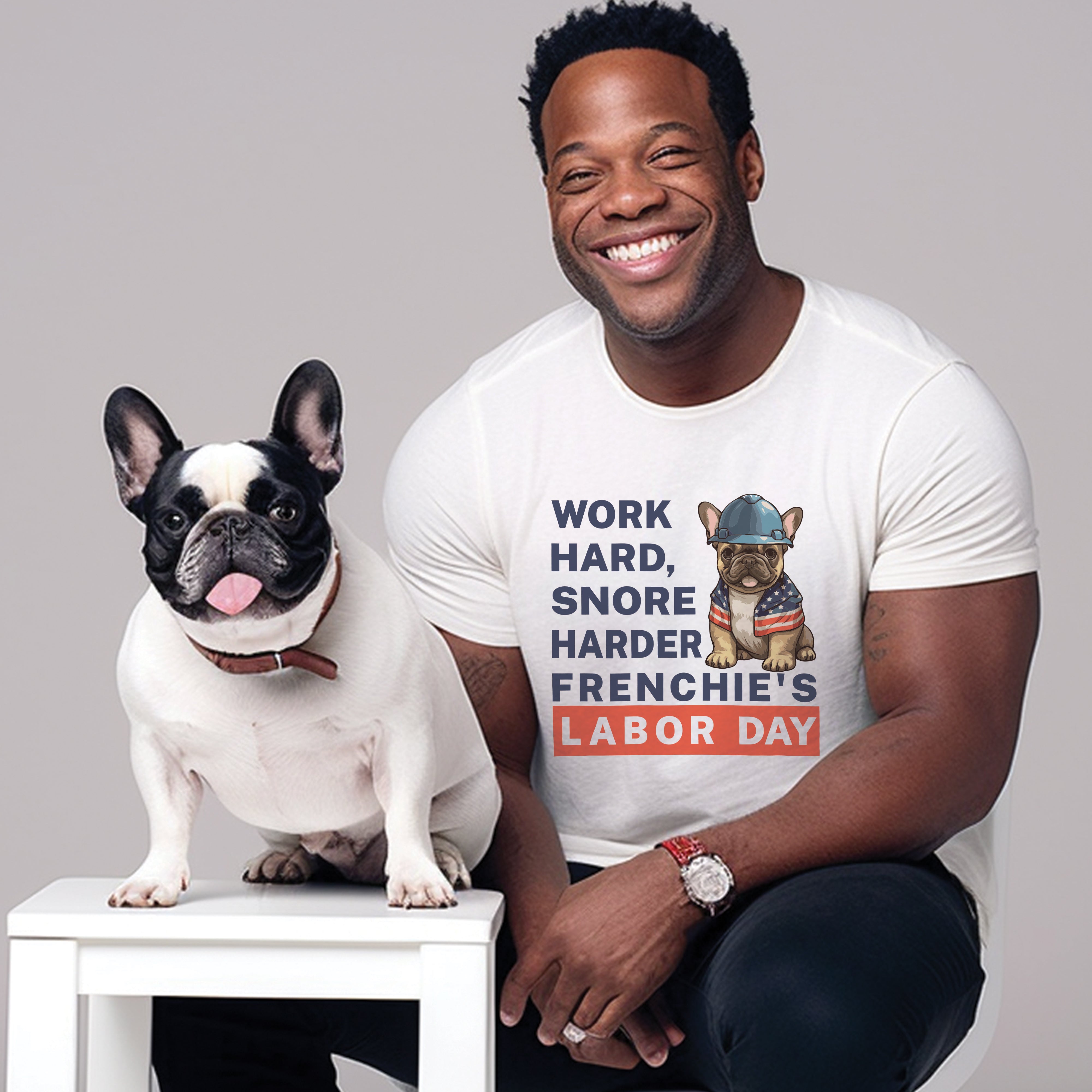 Chic Labor Day Tee - Unisex T-Shirt for Dog Moms & Dads-fadou