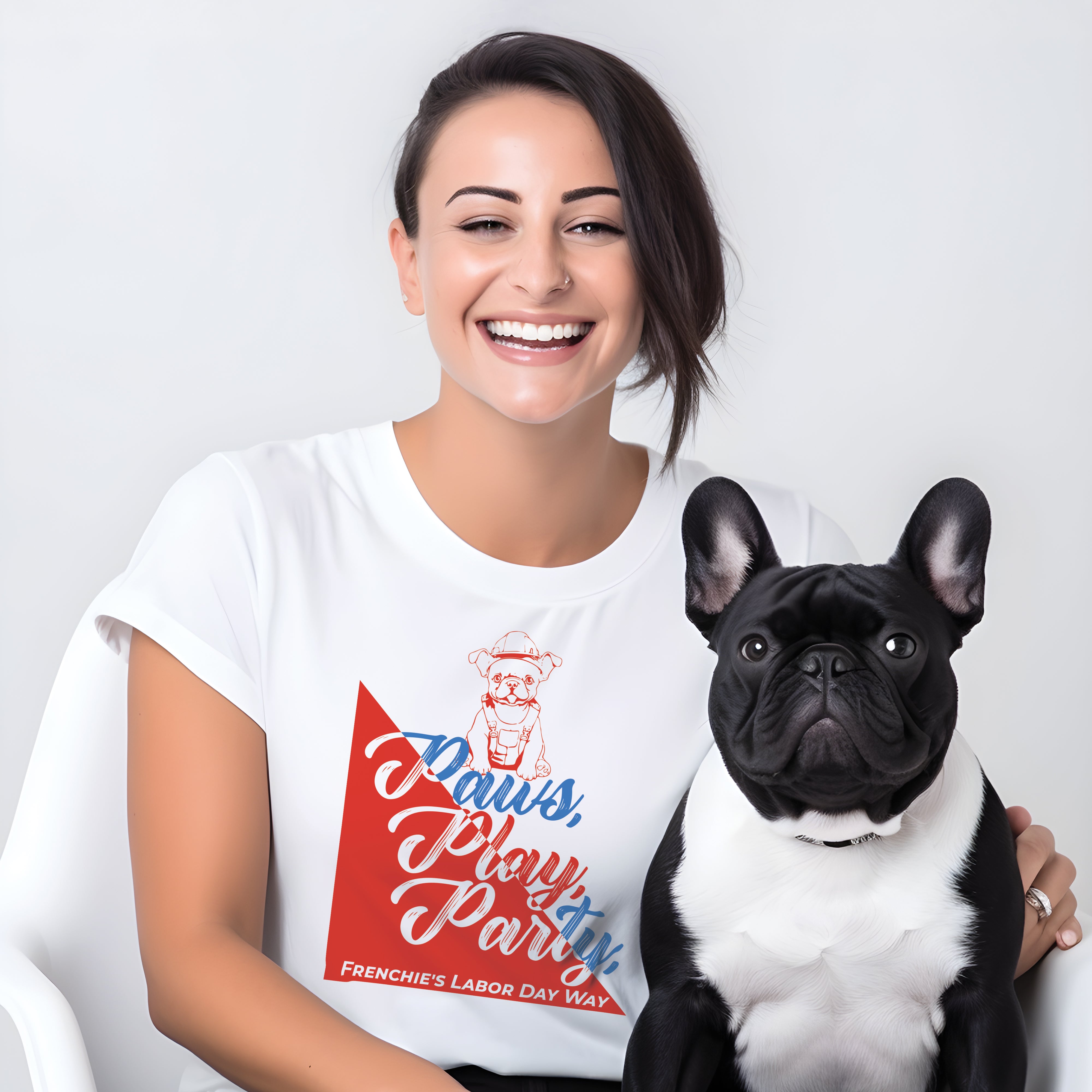 French Bulldog Premium Dog Lover Tee for Dog Moms & Dads-fadou