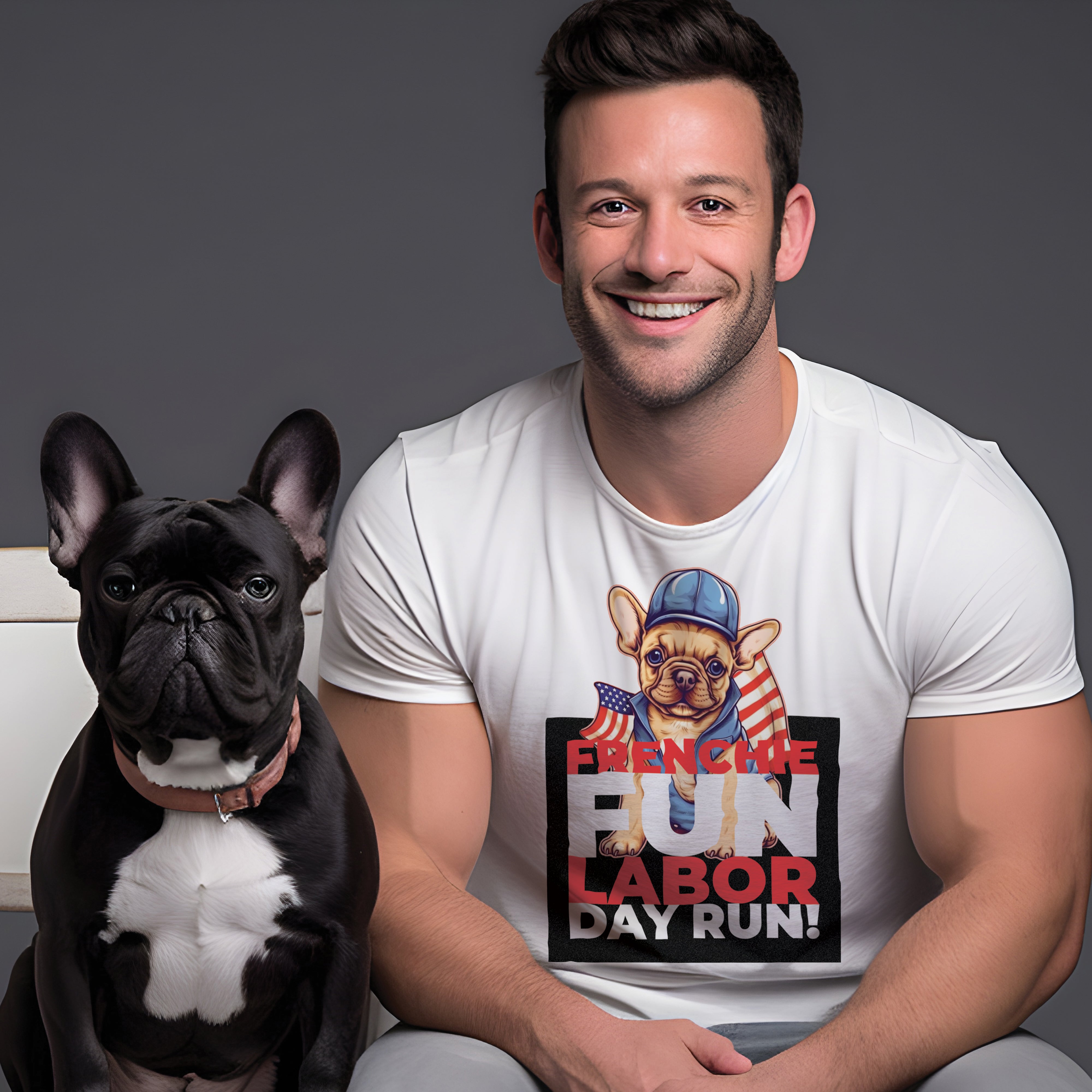 French Bulldog Adorable Unisex Shirt for Frenchie Enthusiasts-fadou