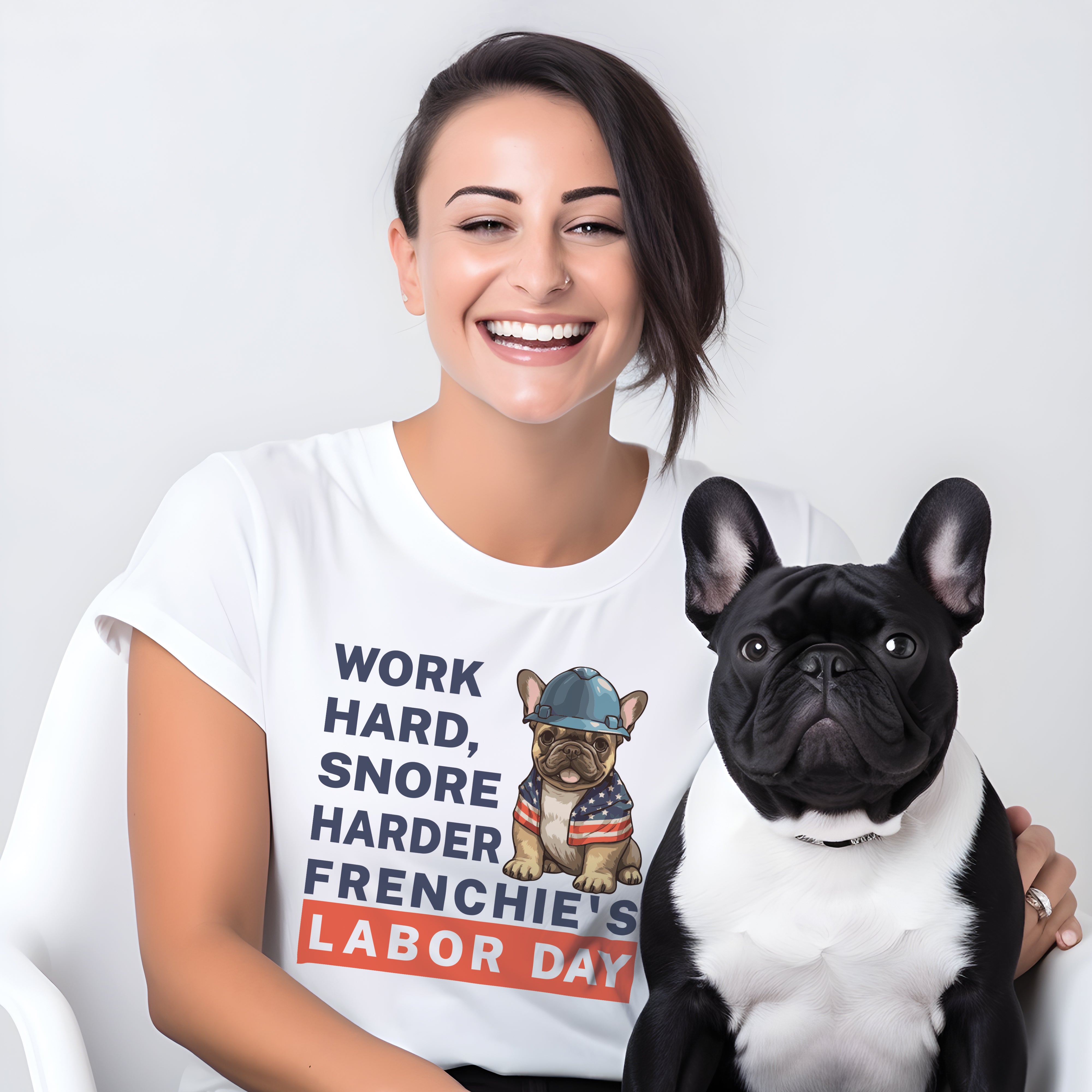 Chic Labor Day Tee - Unisex T-Shirt for Dog Moms & Dads-fadou