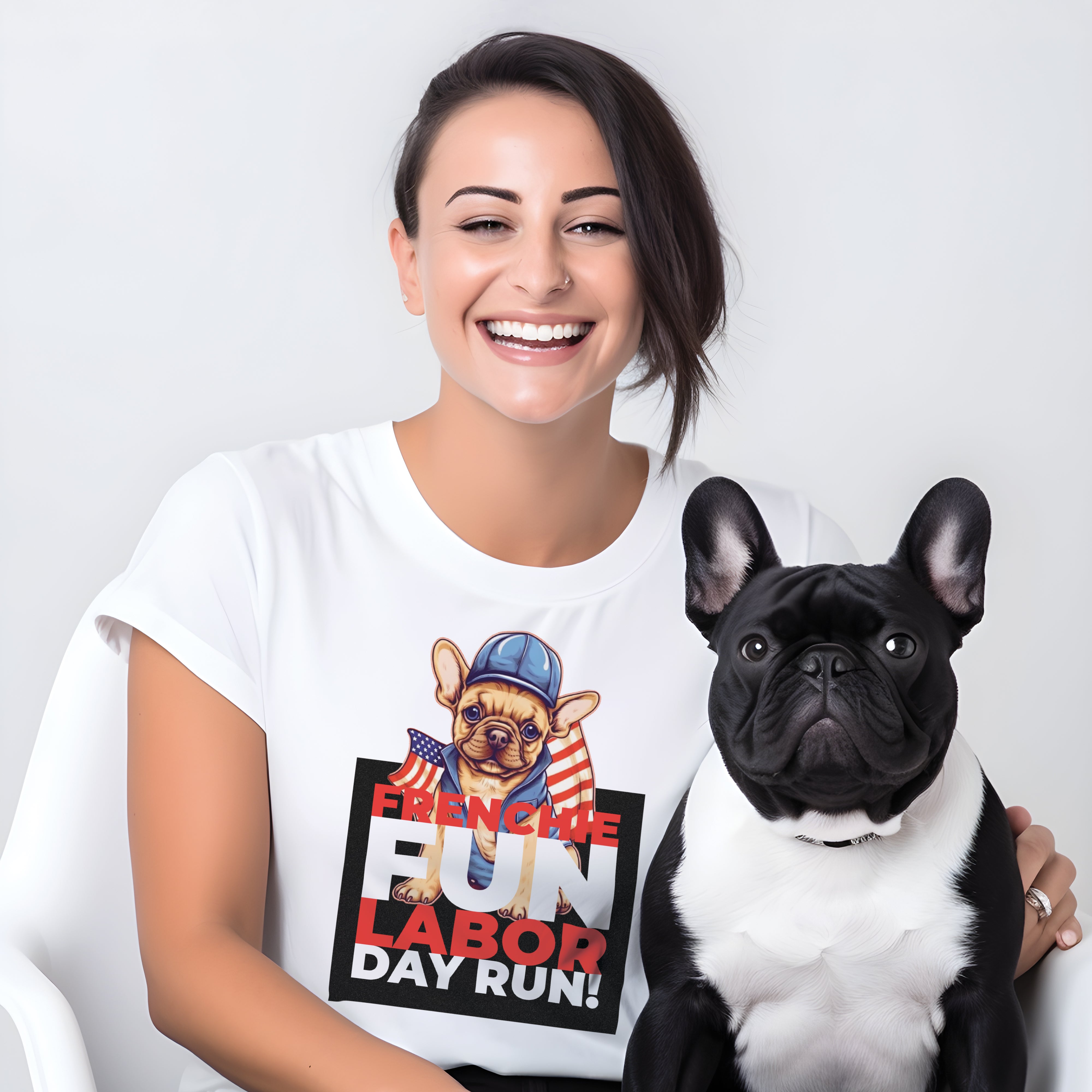 French Bulldog Adorable Unisex Shirt for Frenchie Enthusiasts-fadou