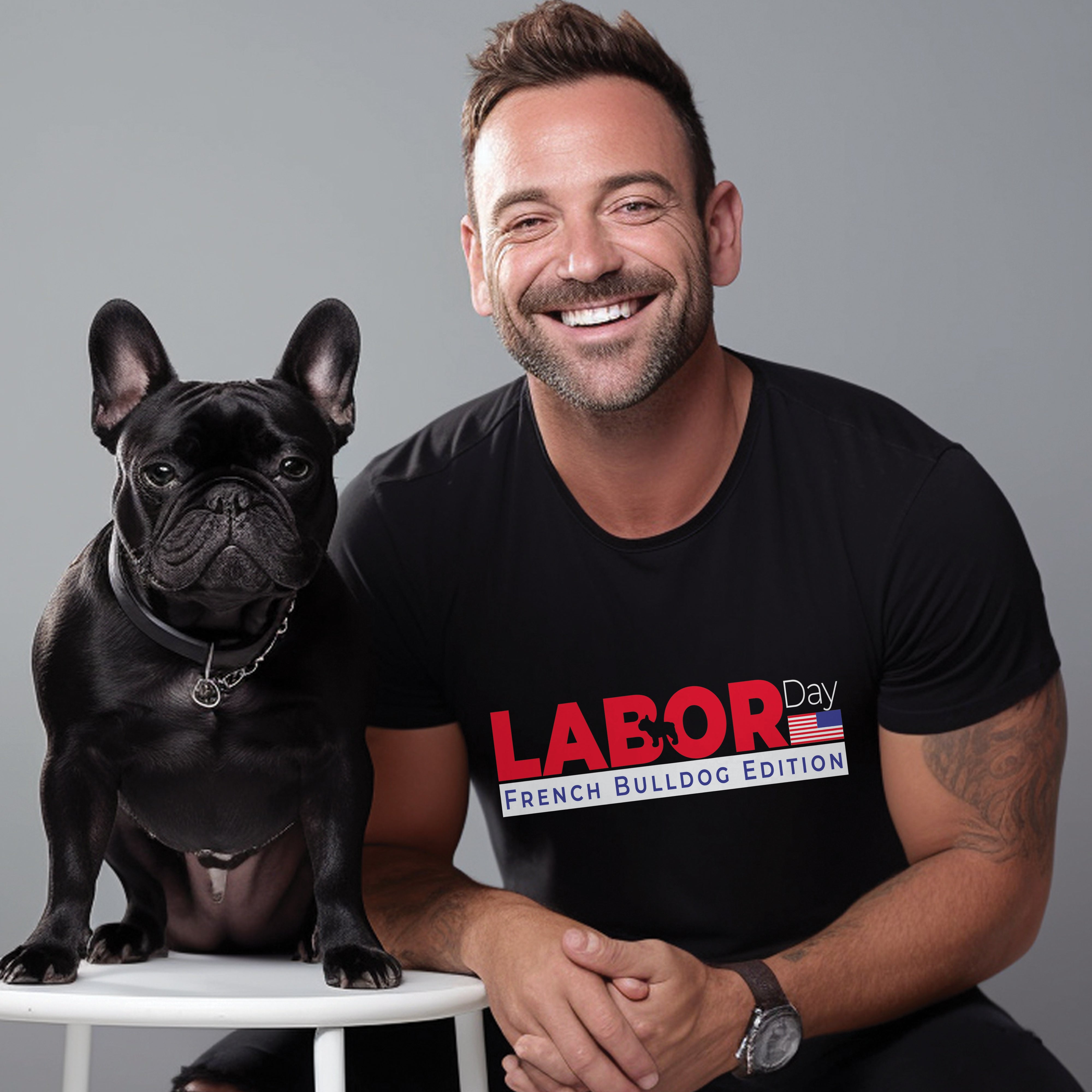 Labor French Bulldog Unisex Shirt for Frenchie Enthusiasts-fadou
