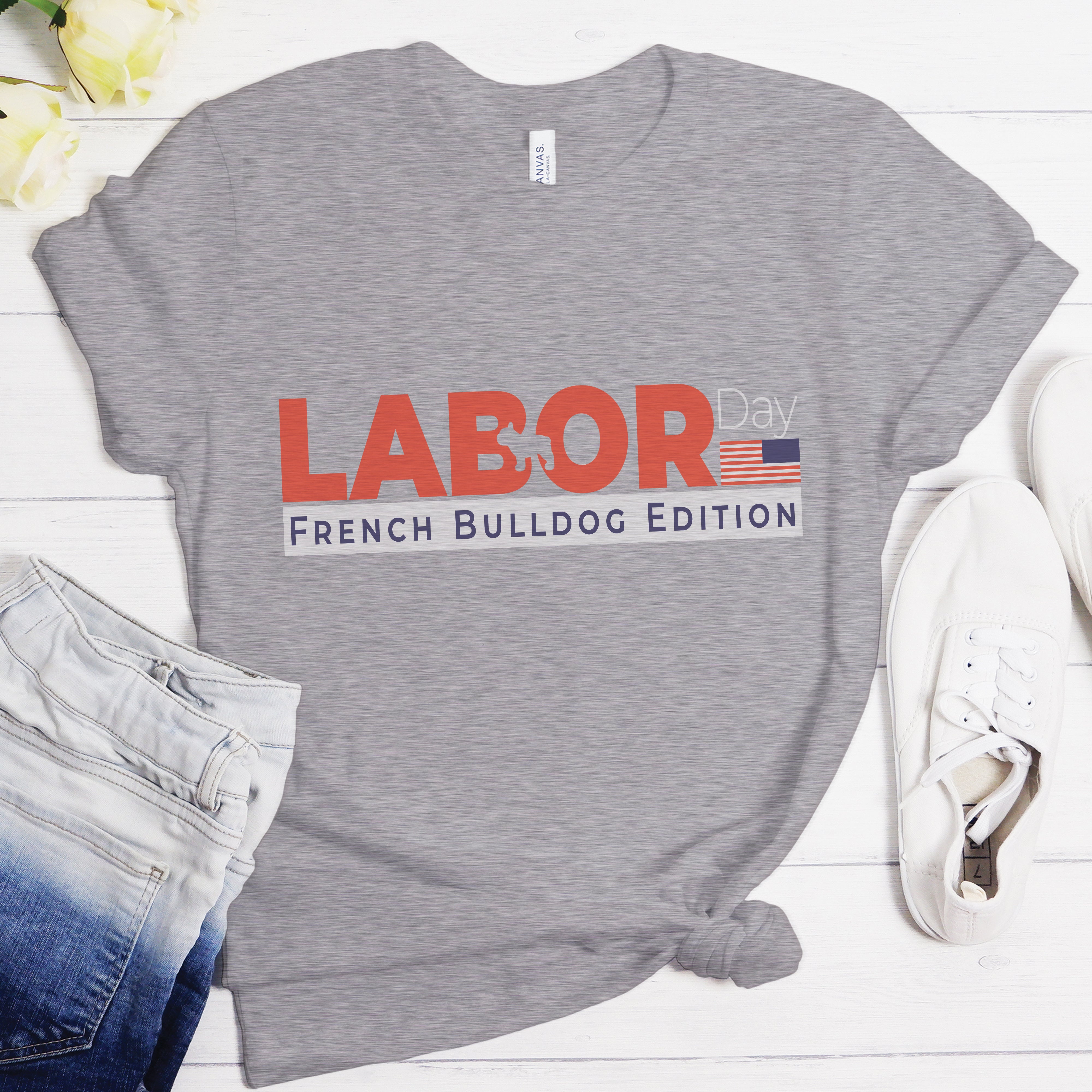 Labor French Bulldog Unisex Shirt for Frenchie Enthusiasts-fadou