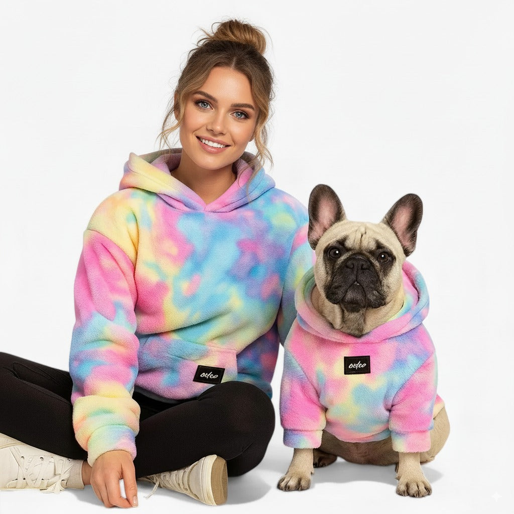 French Bulldog Plush Cotton Sweatshirt for Frenchie Enthusiasts-fadou