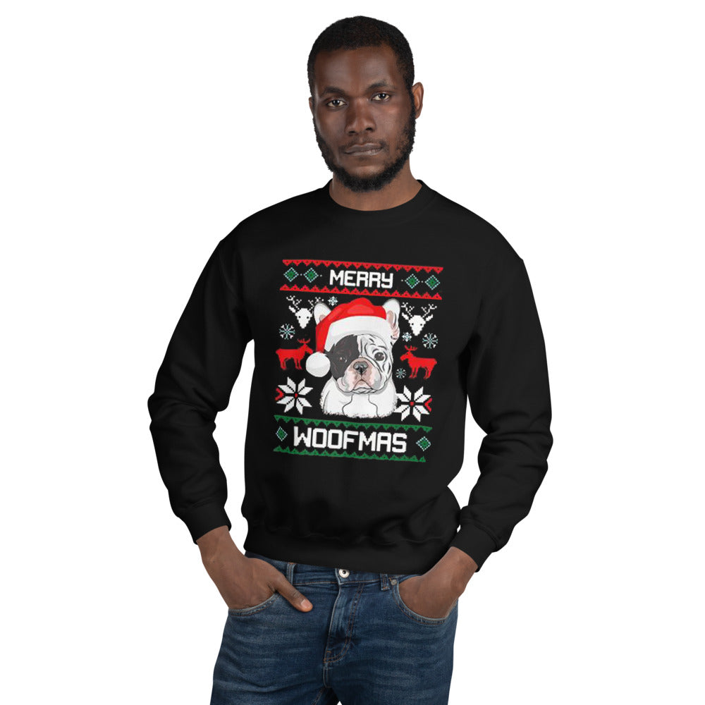 Merry French Bulldog Dog Mom Hoodie for Dog Moms & Dads-fadou