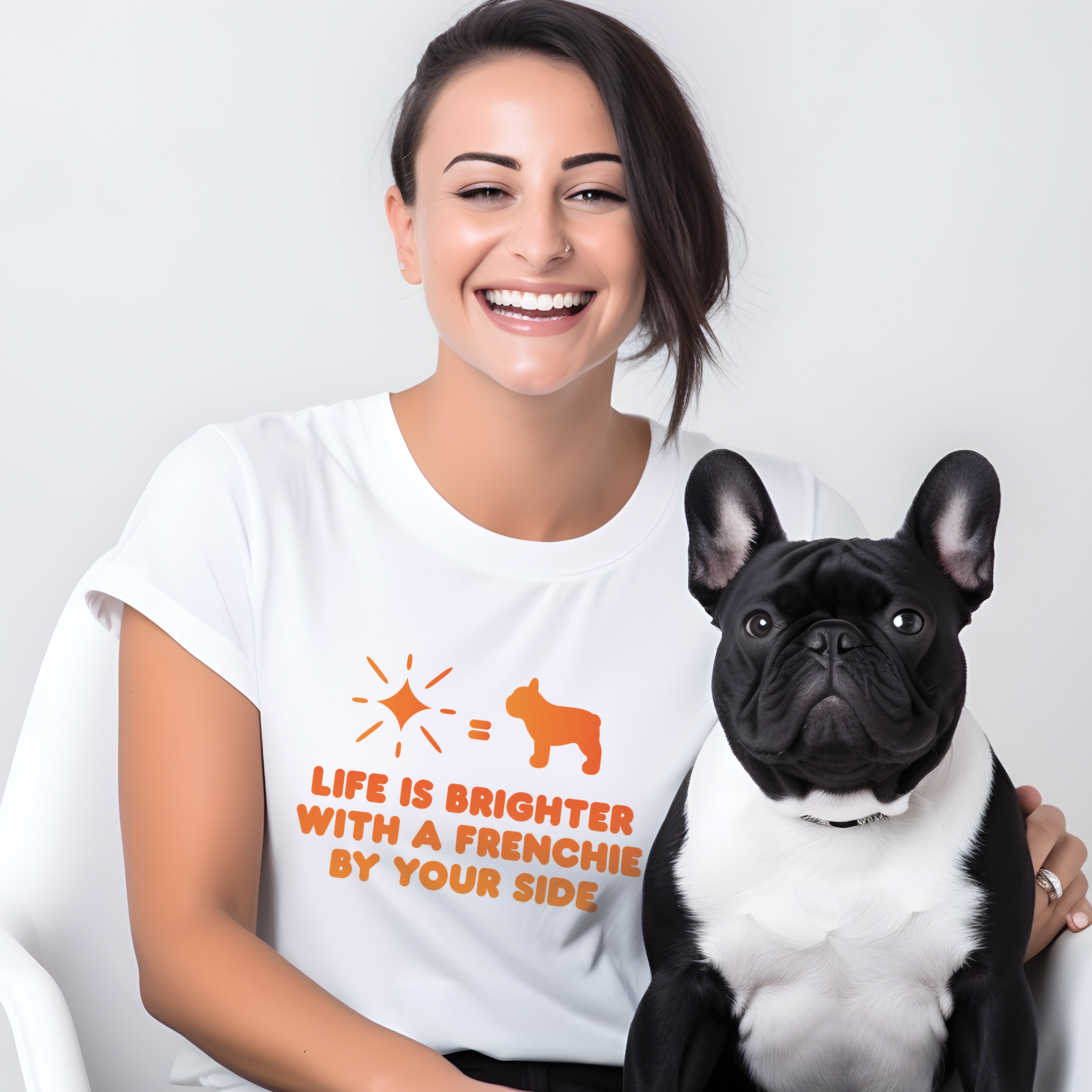 Frenchie Lovers' Fashion - Unisex T-Shirt for Pet Culture-fadou