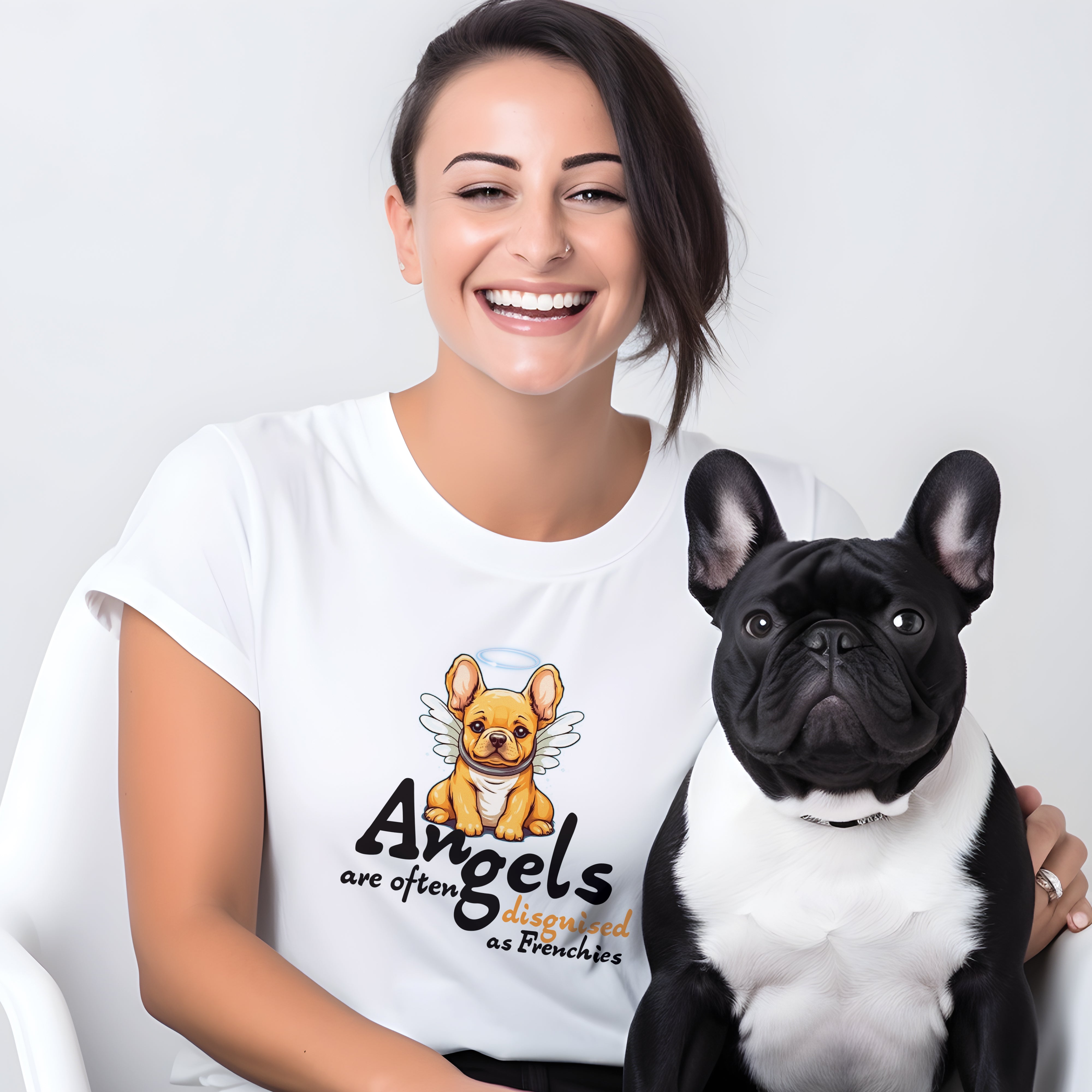 Chic French Angelic Style - Unisex T-Shirt for Everyday Wear-fadou