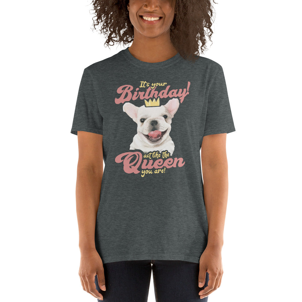 Sophie French Bulldog Dog Lover Tee for Frenchie Enthusiasts-fadou