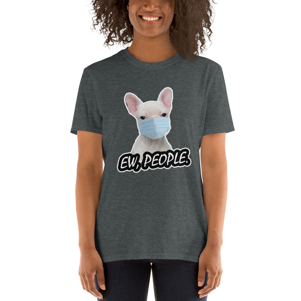 Lulu French Bulldog Cotton T-Shirt for Frenchie Enthusiasts-fadou