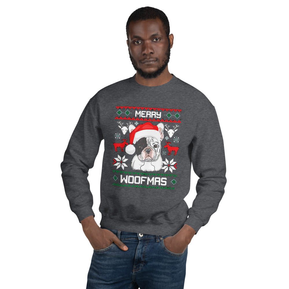Merry French Bulldog Dog Mom Hoodie for Dog Moms & Dads-fadou