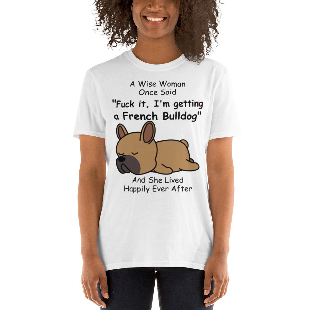 Im French Bulldog Dog Lover Tee for Frenchie Enthusiasts-fadou