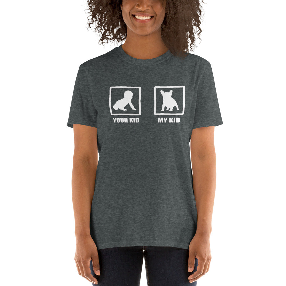 Olive T-Shirt for French Bulldog Owners and Fans for Frenchies-fadou