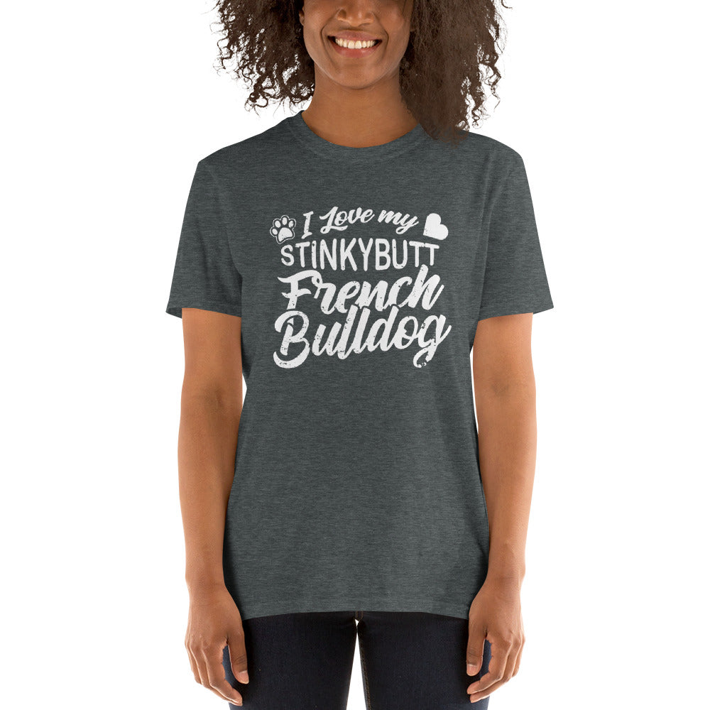 Oscar French Bulldog Dog Lover Tee for Frenchie Enthusiasts-fadou