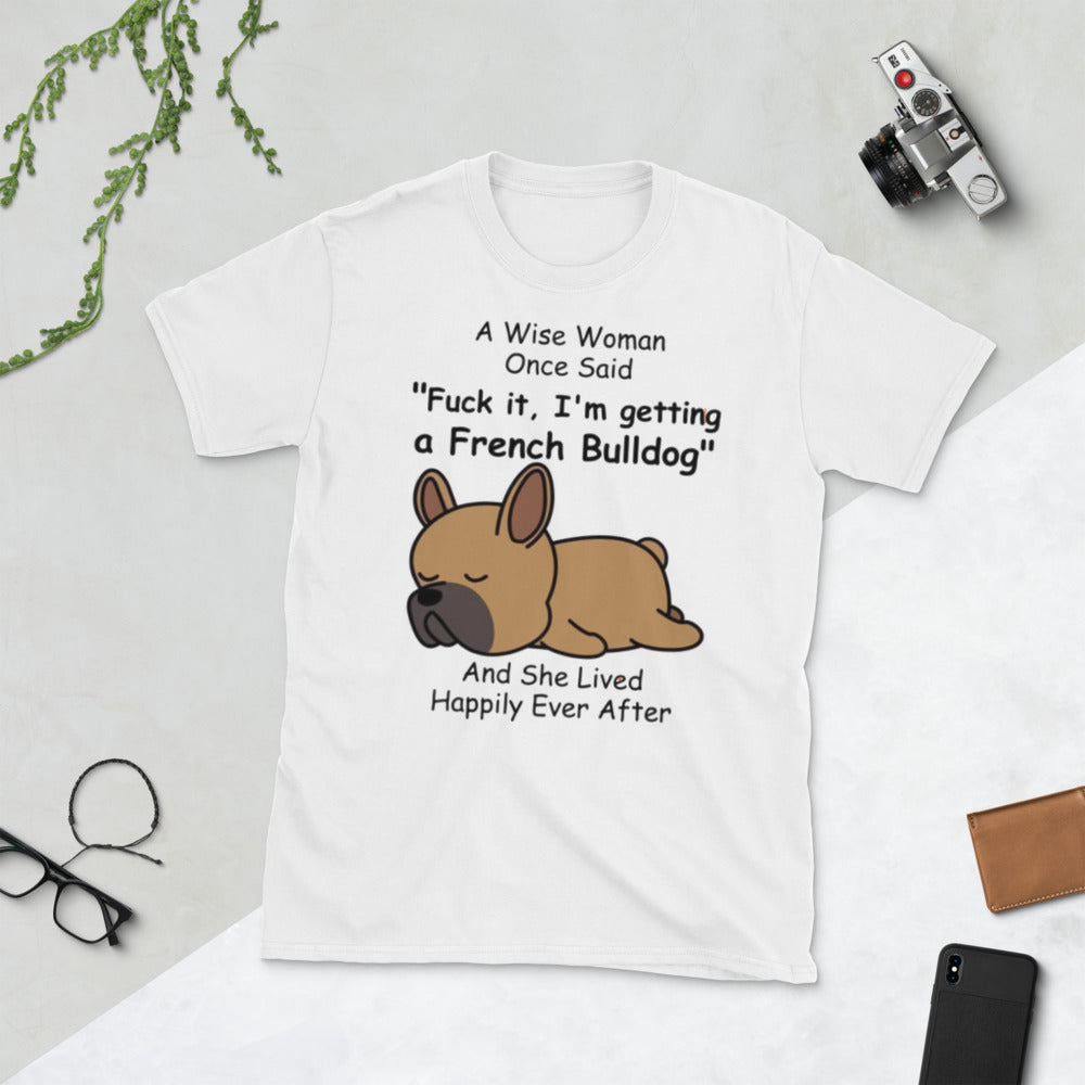 Im French Bulldog Dog Lover Tee for Frenchie Enthusiasts-fadou