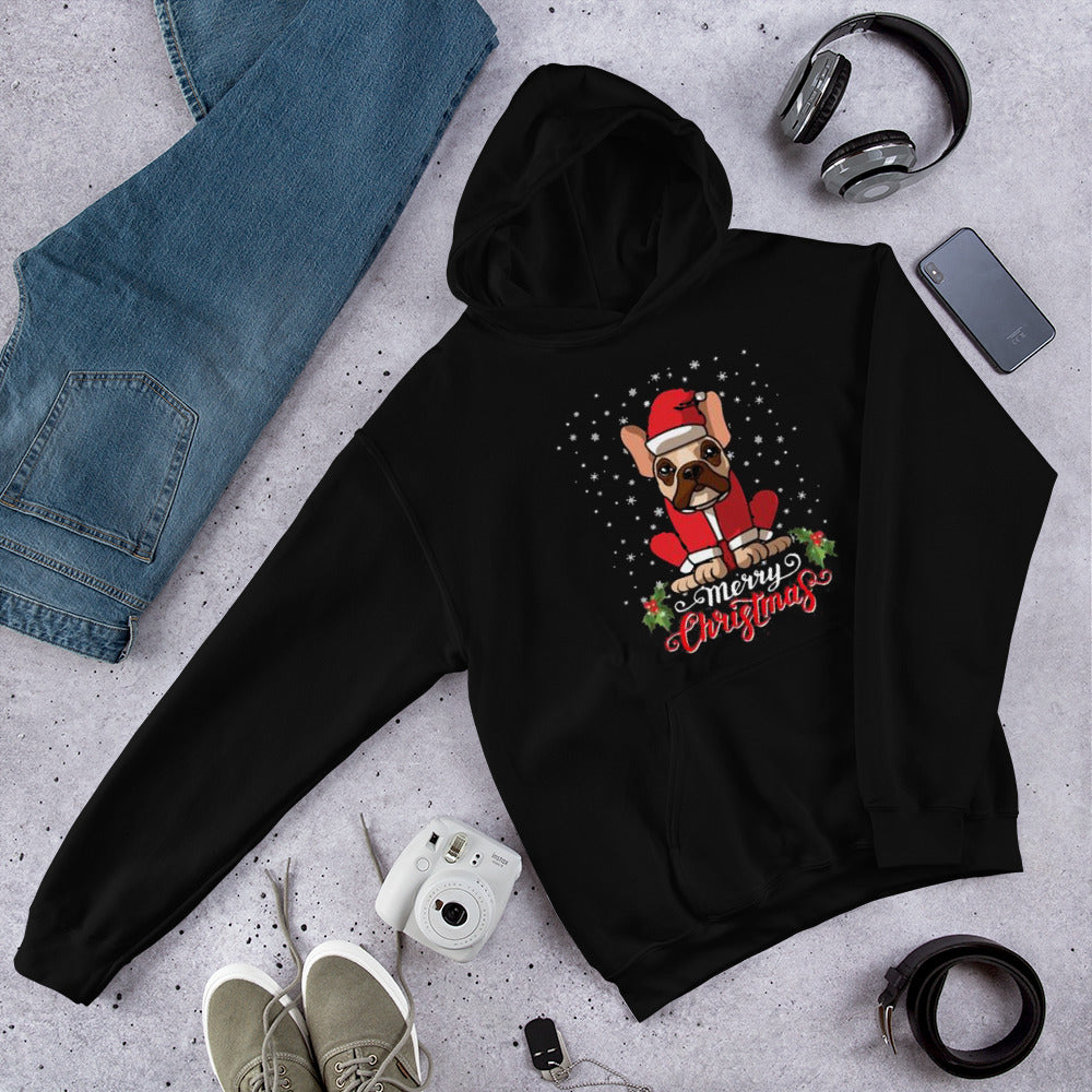 French Bulldog Christmas Cotton Sweatshirt for Bulldog Owners-fadou