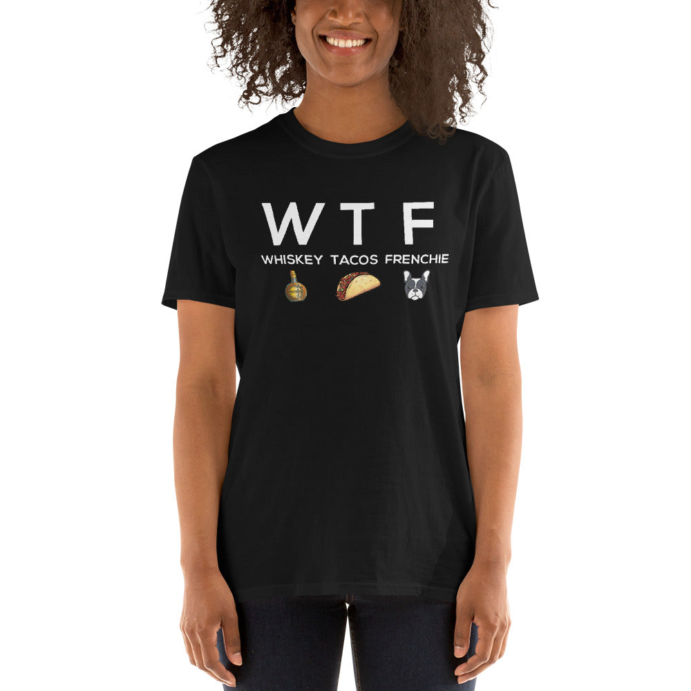 Winston French Bulldog Cotton T-Shirt for Everyday Wear-fadou