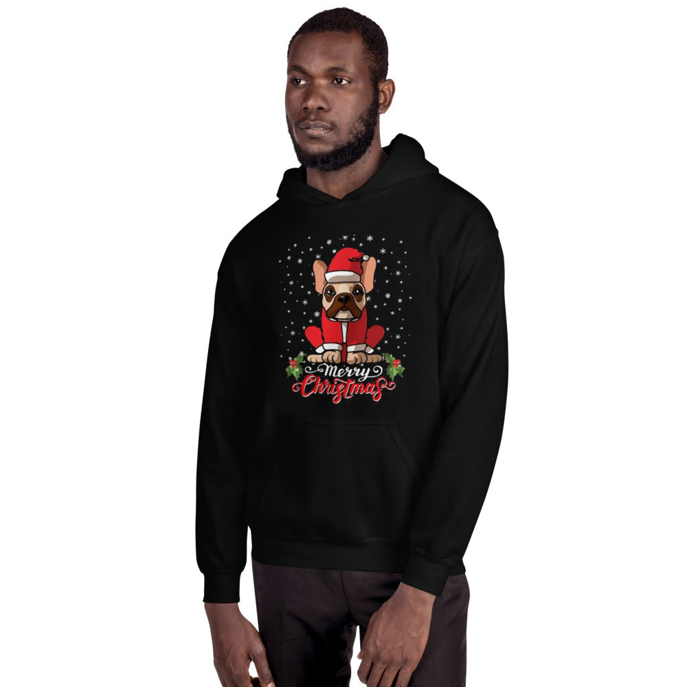 French Bulldog Christmas Cotton Sweatshirt for Bulldog Owners-fadou