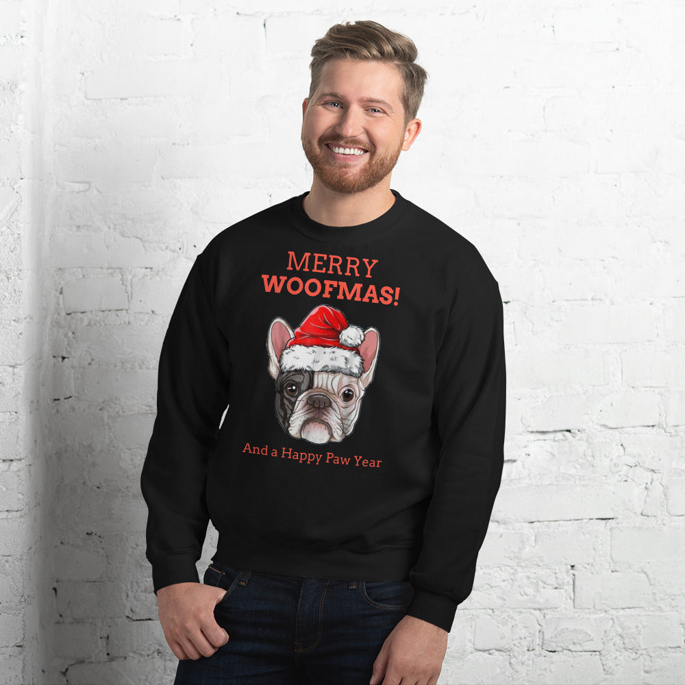 WoofMas French Bulldog Dog Mom Hoodie for Dog Moms & Dads-fadou