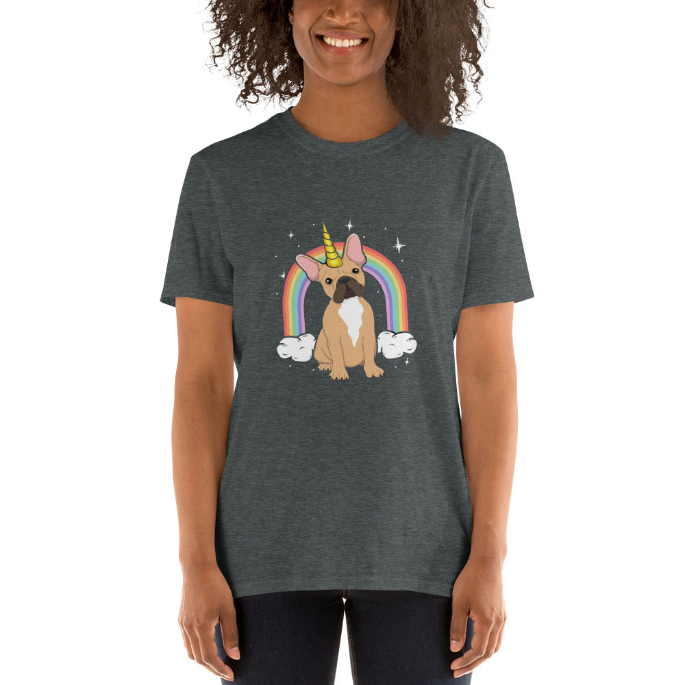 Unicorn French Bulldog Unisex Shirt for Dog Moms & Dads-fadou