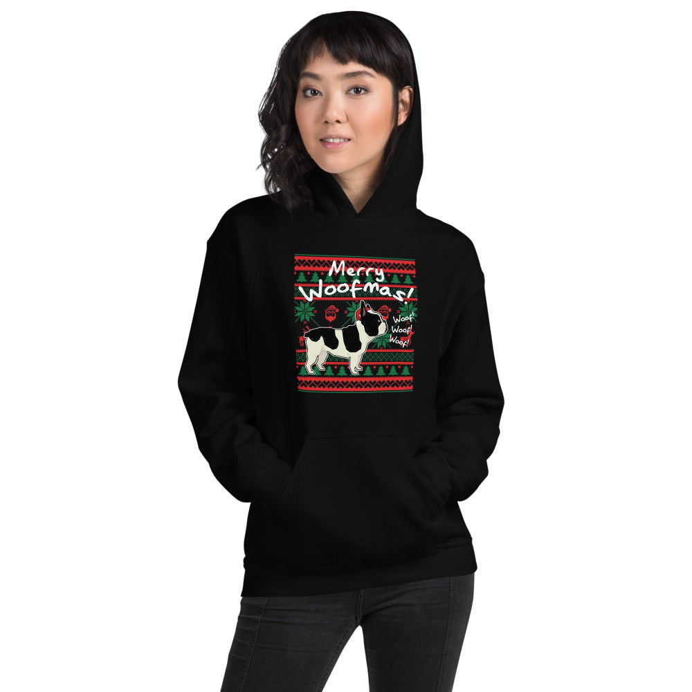 Merry French Bulldog Pet Parent Pullover for Everyday Wear-fadou
