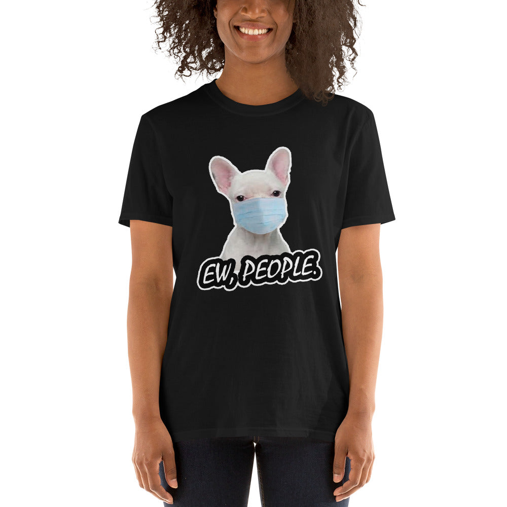 Lulu French Bulldog Cotton T-Shirt for Frenchie Enthusiasts-fadou