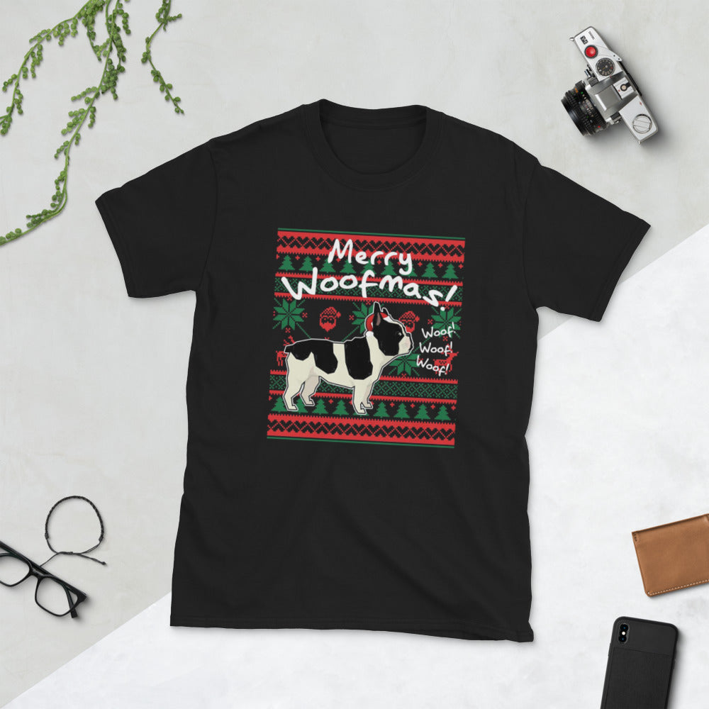 French Bulldog Christmas Unisex Shirt for Everyday Wear-fadou