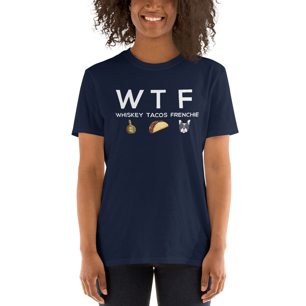 Winston French Bulldog Cotton T-Shirt for Everyday Wear-fadou