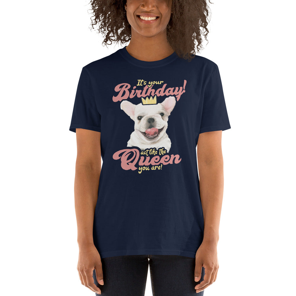 Sophie French Bulldog Dog Lover Tee for Frenchie Enthusiasts-fadou