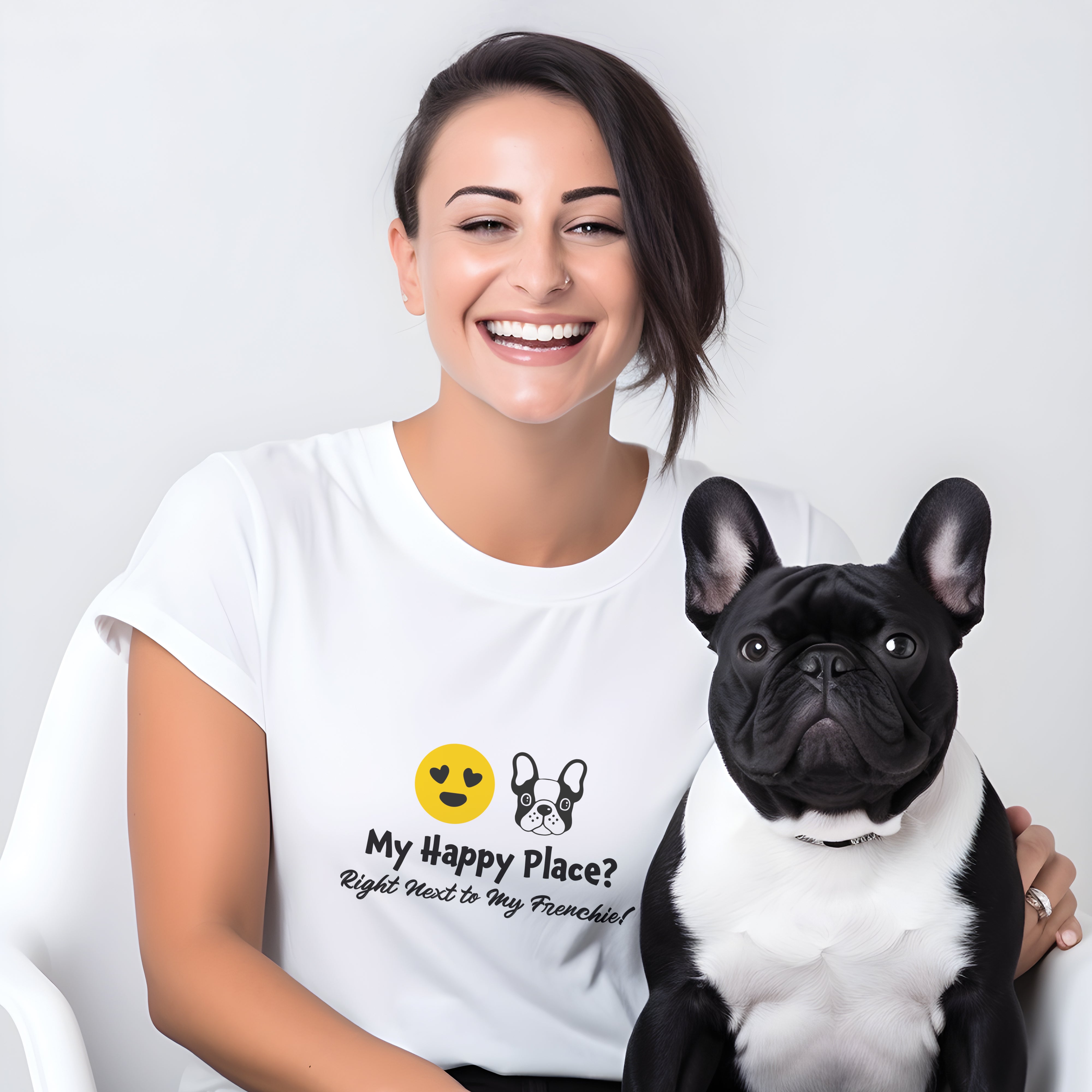 Frenchie Fashion - Unisex T-Shirt for Dog Lovers and Owners-fadou