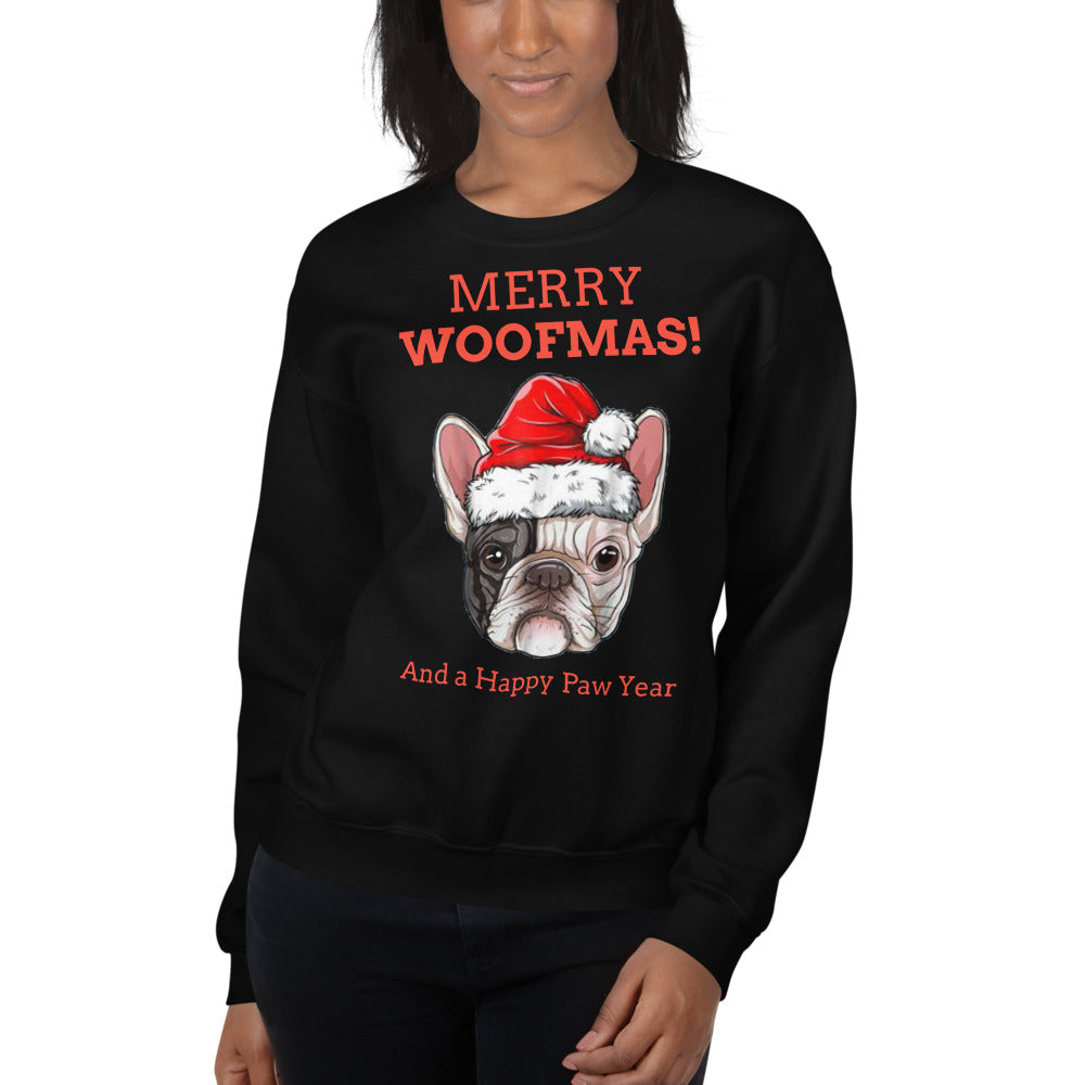 WoofMas French Bulldog Dog Mom Hoodie for Dog Moms & Dads-fadou
