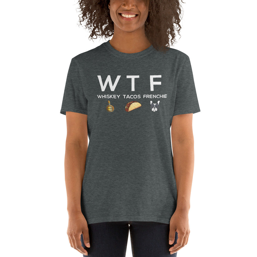 Winston French Bulldog Cotton T-Shirt for Everyday Wear-fadou