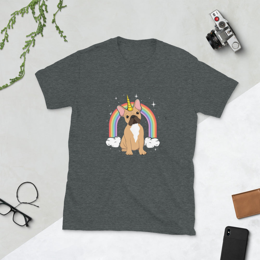 Unicorn French Bulldog Unisex Shirt for Dog Moms & Dads-fadou