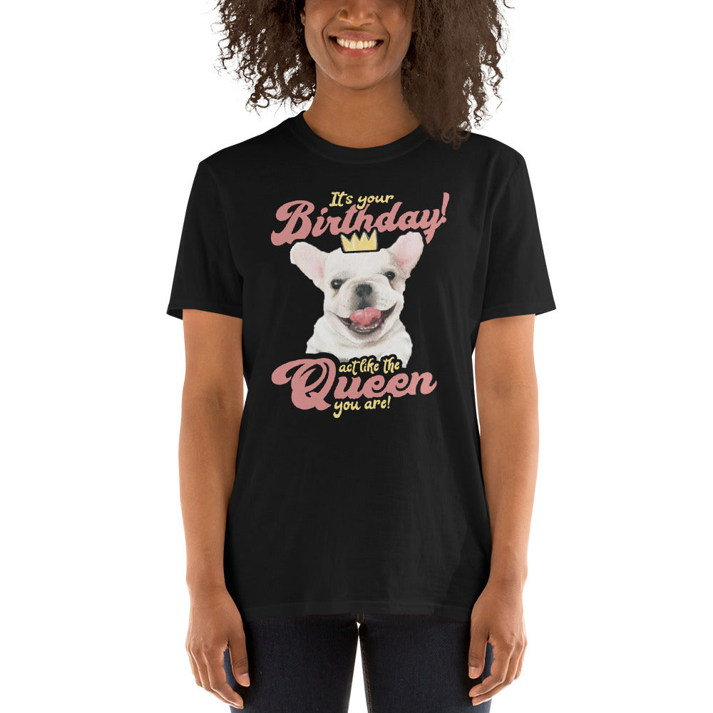 Sophie French Bulldog Dog Lover Tee for Frenchie Enthusiasts-fadou