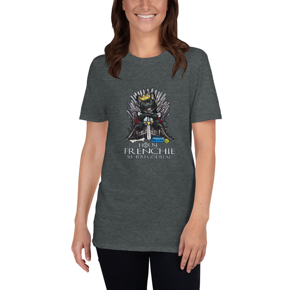 House French Bulldog Dog Lover Tee for Frenchie Enthusiasts-fadou