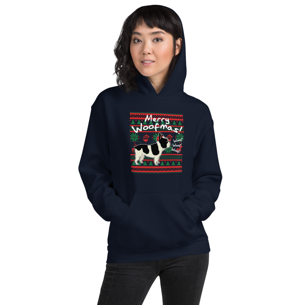 Merry French Bulldog Pet Parent Pullover for Everyday Wear-fadou