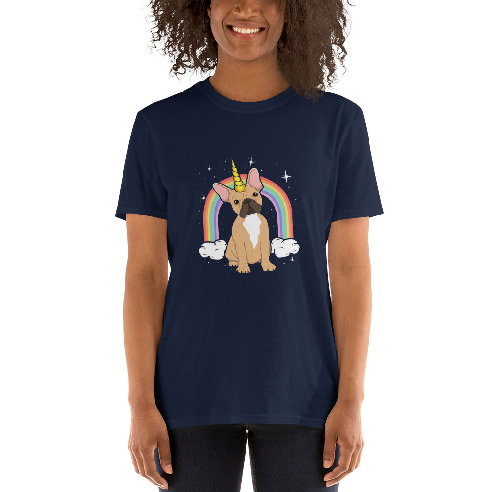 Unicorn French Bulldog Unisex Shirt for Dog Moms & Dads-fadou