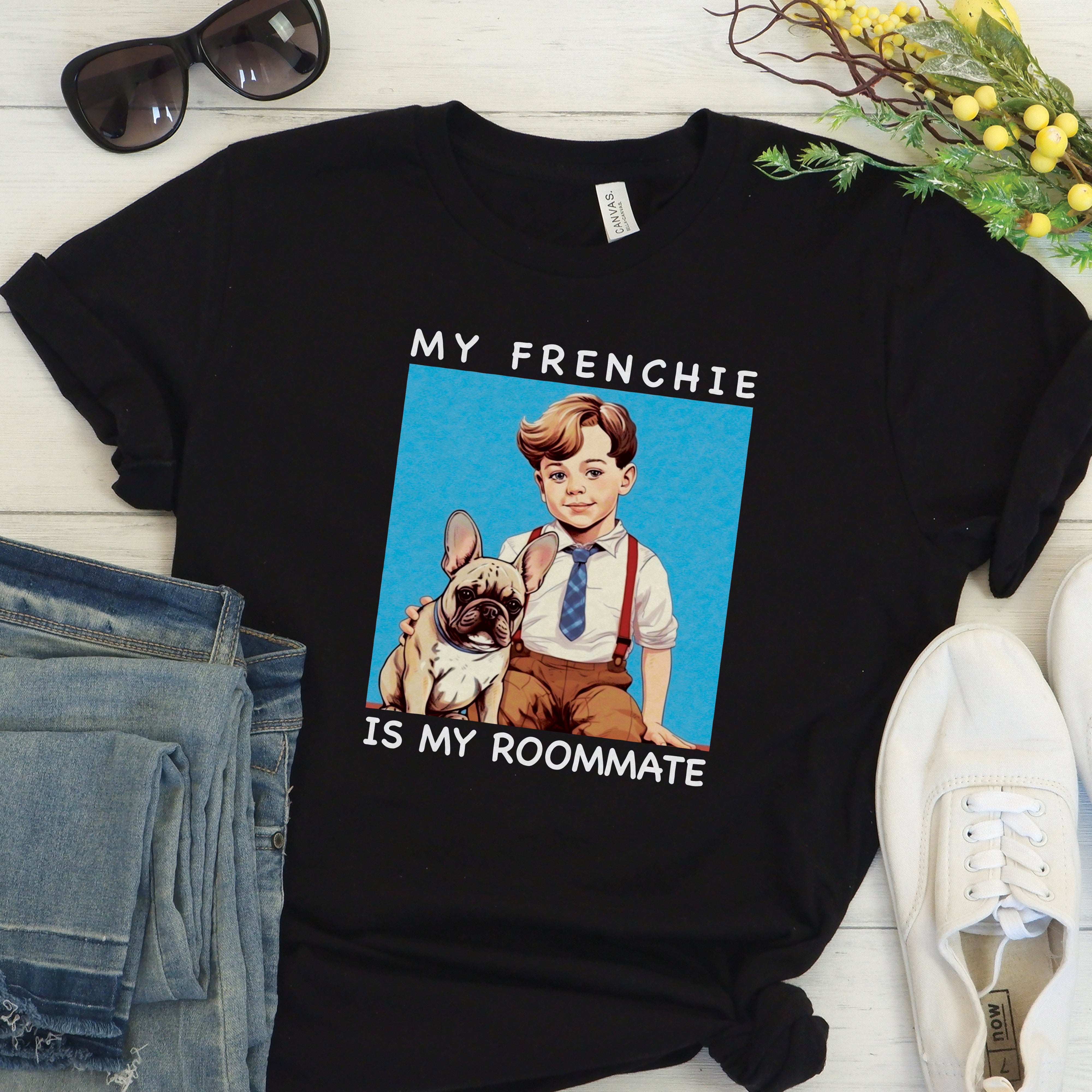 Room of Delight Tee - Unisex T-Shirt for Dog Moms & Dads-fadou