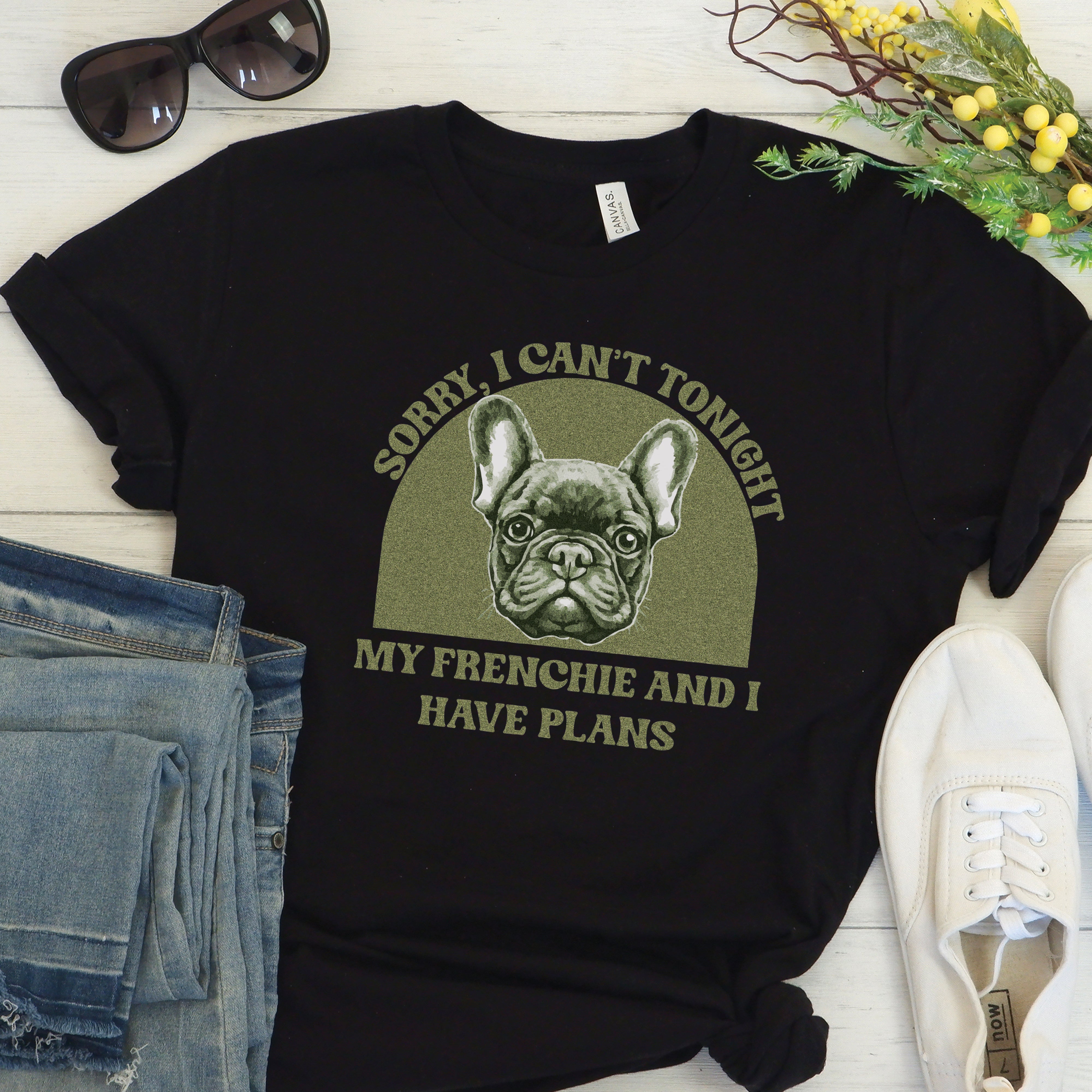 French Bulldog Magic - Unisex T-Shirt for Dog Park Days-fadou