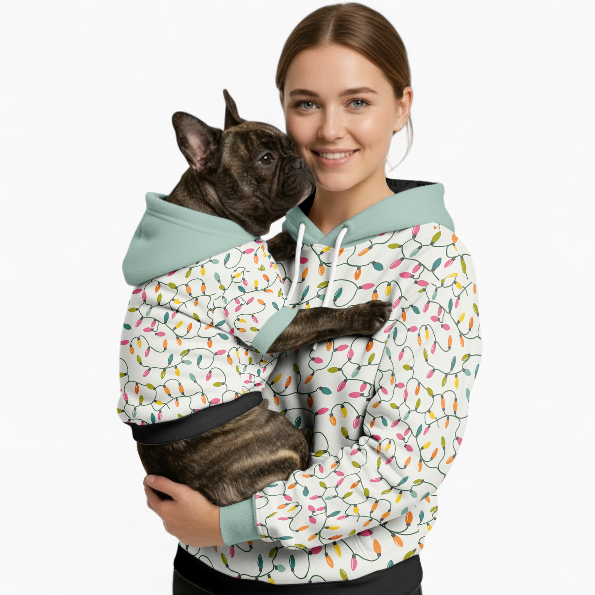 Bruno French Bulldog Cotton Sweatshirt for Dog Park Days-fadou